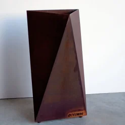 97 Corten Steel Vase Holder