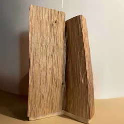 Abbraccio Wooden Sculpture by Pietro Meccani