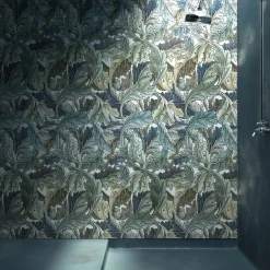 Acanthus Painted Blue Floorings