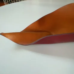 Acqua Leaf Small Two-Toned Vide Poche by Oscar Maschera