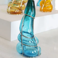Acquamare Babà Vase in Murano Glass