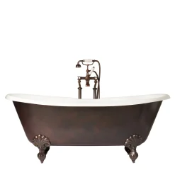Admiral Copper Effect Bathtub