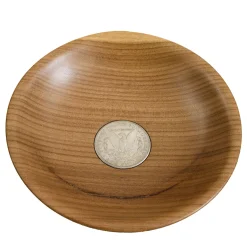 Afromosia Antique Coin Centerpiece #8