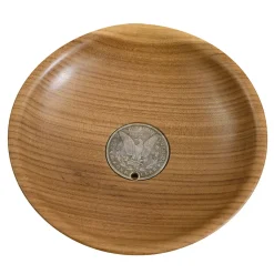 Afromosia Antique Coin Centerpiece #7