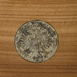 Afromosia Antique Coin Centerpiece #4