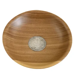 Afromosia Antique Coin Centerpiece #5