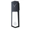 AIKA Black Steel Wall Pendulum Clock