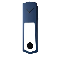 AIKA Blue Steel Pendulum Wall Clock