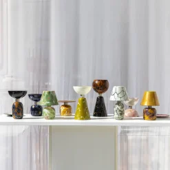 Alchimie Murano Glass Blue Lapis Centerpiece