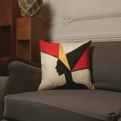 Alena Double-Sided Polychrome Cushion