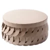 Alicante Round Taupe Basket with Lid