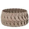 Alicante small Round Taupe Basket