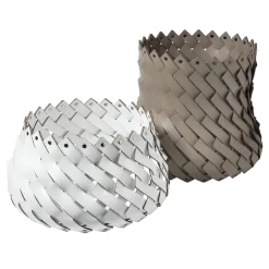 Almeria Beige Medium Basket