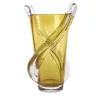Amber X Murano Glass Vase