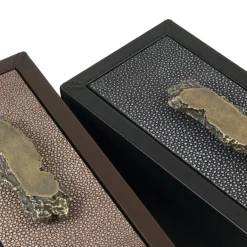 Ambra Medium Rectangular and Long Trinket Box