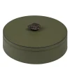 Ambretta Green Large Round Box