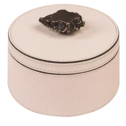 Ambretta Ivory Small Round Box