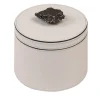 Ambretta Ivory Small Round Tall Box