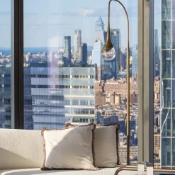 America White Happy Pillow