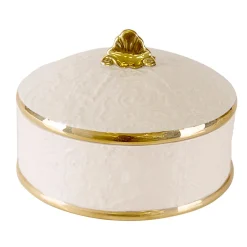 AMOUR SECRET ROUND BOX - WHITE