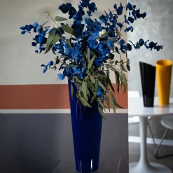 Anacleto Blue Vase