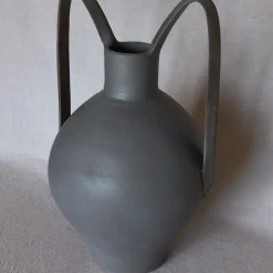 Anfora 2 Gray Vase