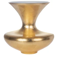 Anfora Master Gold Leaf Vase
