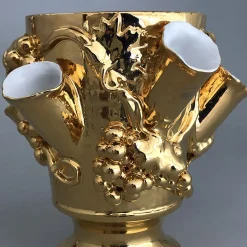 Anghiari Gold Vase