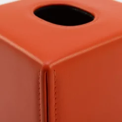 Anna Spritz Orange Square Tissue Box