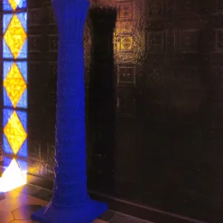 Anne Deep Blue Decorative Column