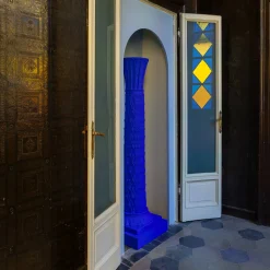 Anne Deep Blue Decorative Column