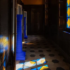 Anne Deep Blue Decorative Column