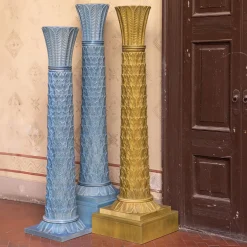 Anne Light Blue Decorative Column
