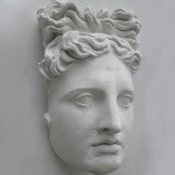 Apollo Mask Plaster Sculpture
