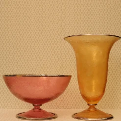 Aqua Large Pink Fruit Bowl