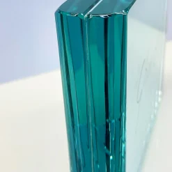 Aquamarine Vertical Crystal Picture Frame