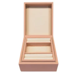 Arc Jewelry Box with Removable Tray