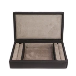 Arc Long Black Jewelry Chest