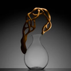 Arched Whispers - Endless Lines Collection Decorative Vase