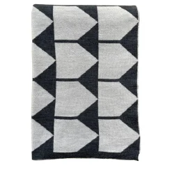 Archetipo Black/White Blanket by Makeyourhome + Walter Terruso