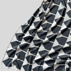 Archetipo Black/White Blanket by Makeyourhome + Walter Terruso