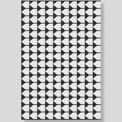 Archetipo Black/White Blanket by Makeyourhome + Walter Terruso