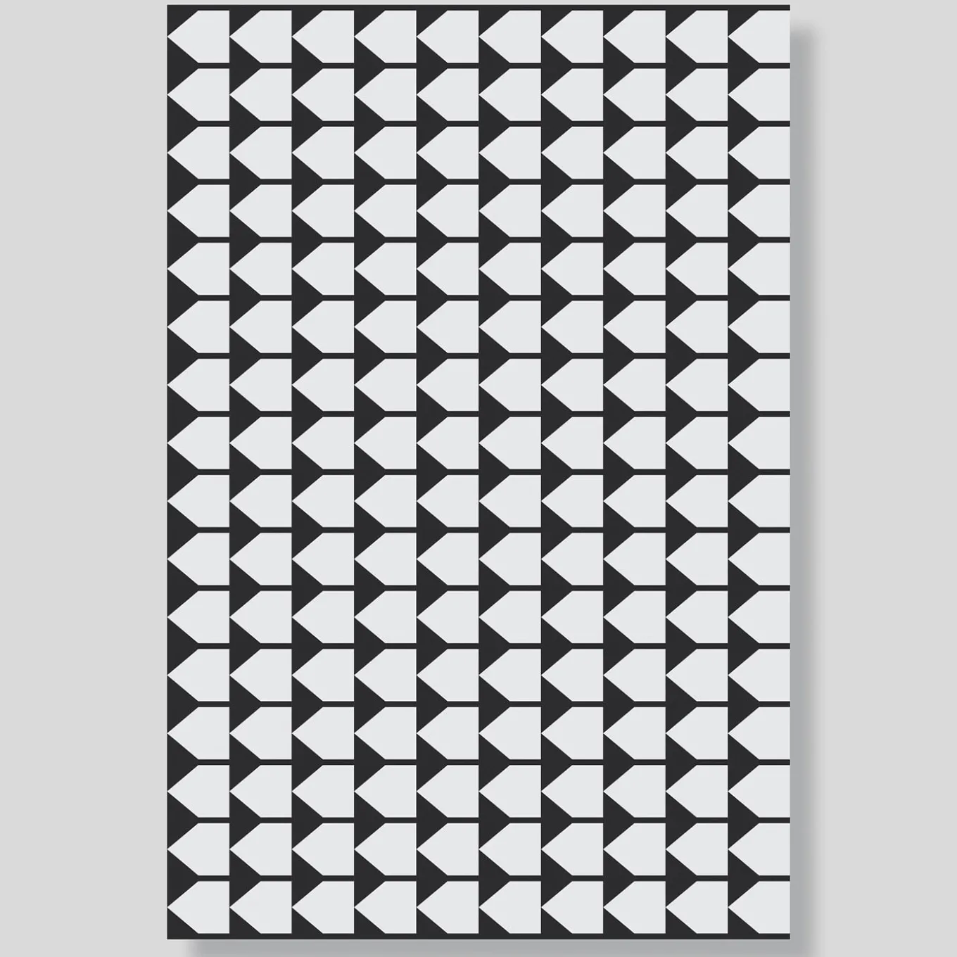 Archetipo Black/White Blanket by Makeyourhome + Walter Terruso