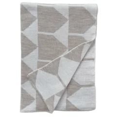 Archetipo Taupe/White Blanket by Makeyourhome + Walter Terruso