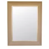 Arco Contemporary Beige Mirror