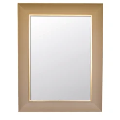 Arco Contemporary Beige Mirror