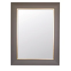 Arco Contemporary Gray Mirror