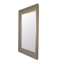 Arco Contemporary Gray Mirror