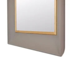 Arco Contemporary Gray Mirror