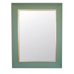 Arco Contemporary Green Mirror